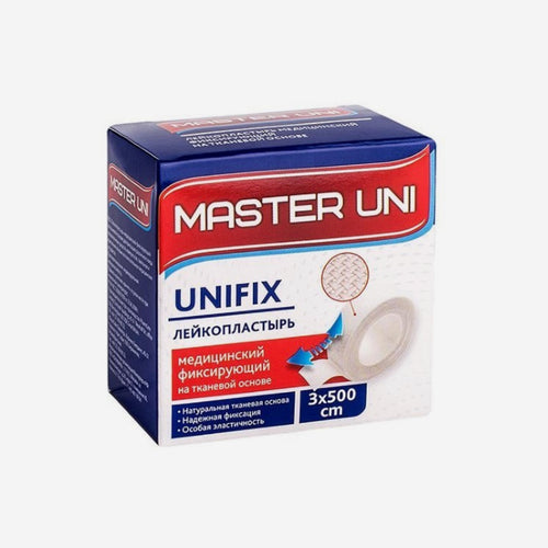 Master Uni Лейкопластырь ткань 3x500см