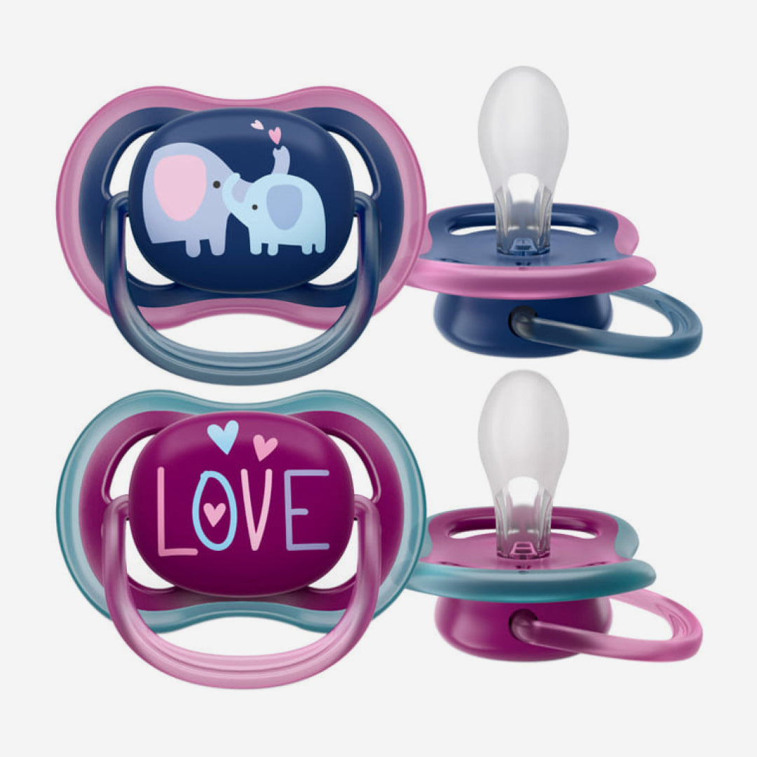 Avent Ultra Air пустышка из силикона  18+ мес. 2шт.