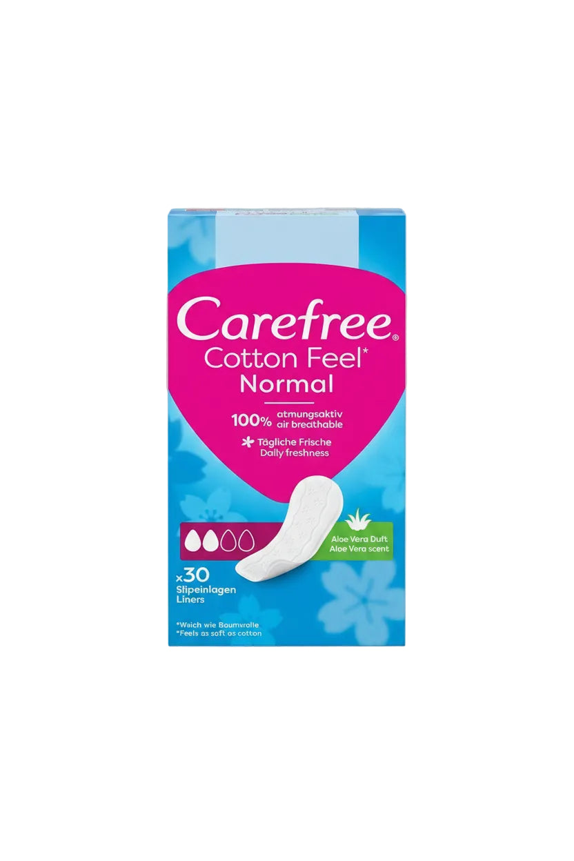 Carefree Cotton Feel Aloe прокладки 30шт.