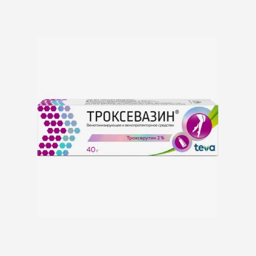 Троксевазин гель 2% 40г