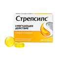 Стрепсилс с медом и лимоном 24шт.