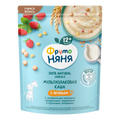 Фруто Няня каша мультизлаковая с земляничным печеньем с кусочками земляники 12 мес. 200г  -,