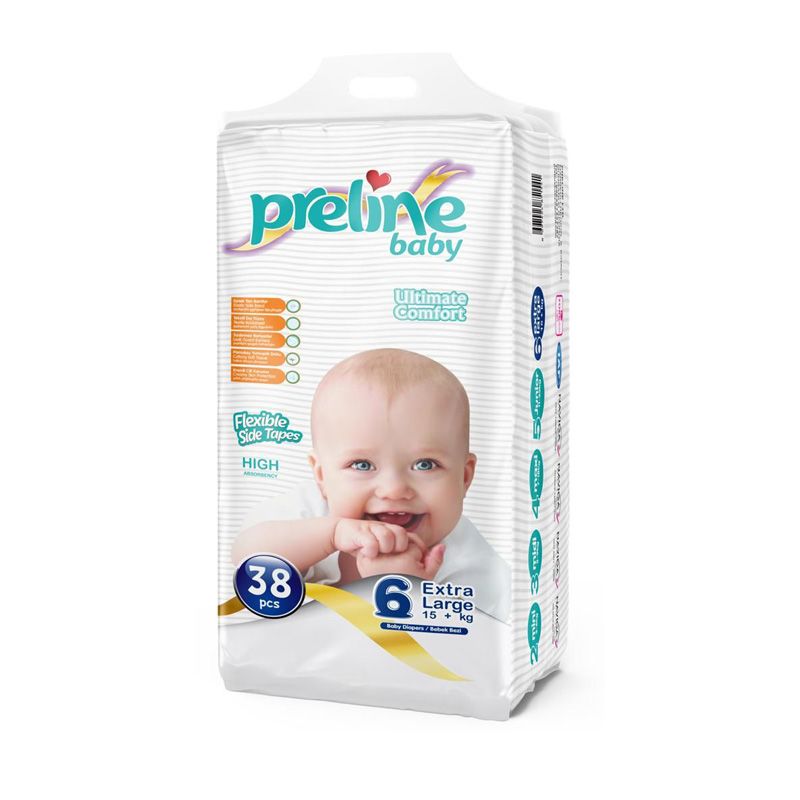 Preline подг. д/д 6 15+кг 38шт
