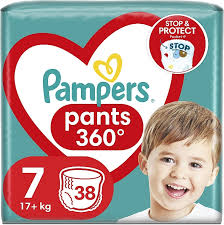 Pampers Pants / подгузники-трусики размер 7 (38 штук)