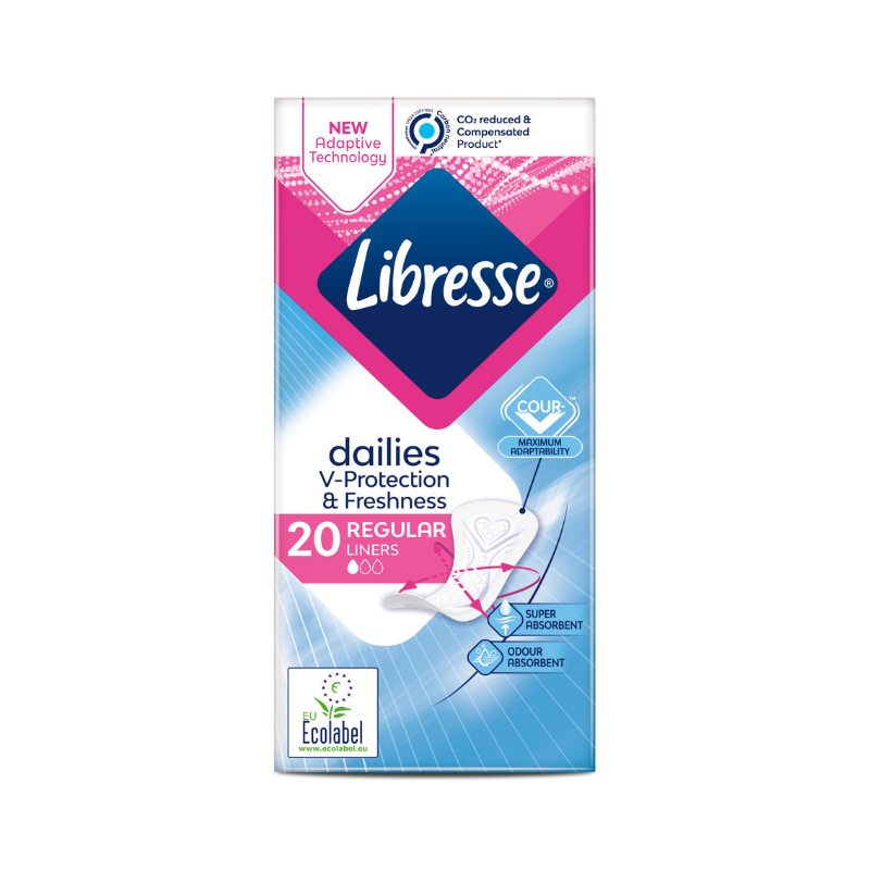 Libresse ежедневные прокладки, 20 шт.