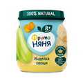 FrutoNyanya turkey vegetables puree 100g
