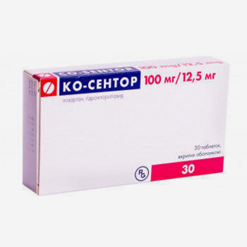 Ко-сентор 100/12.5мг 30шт.