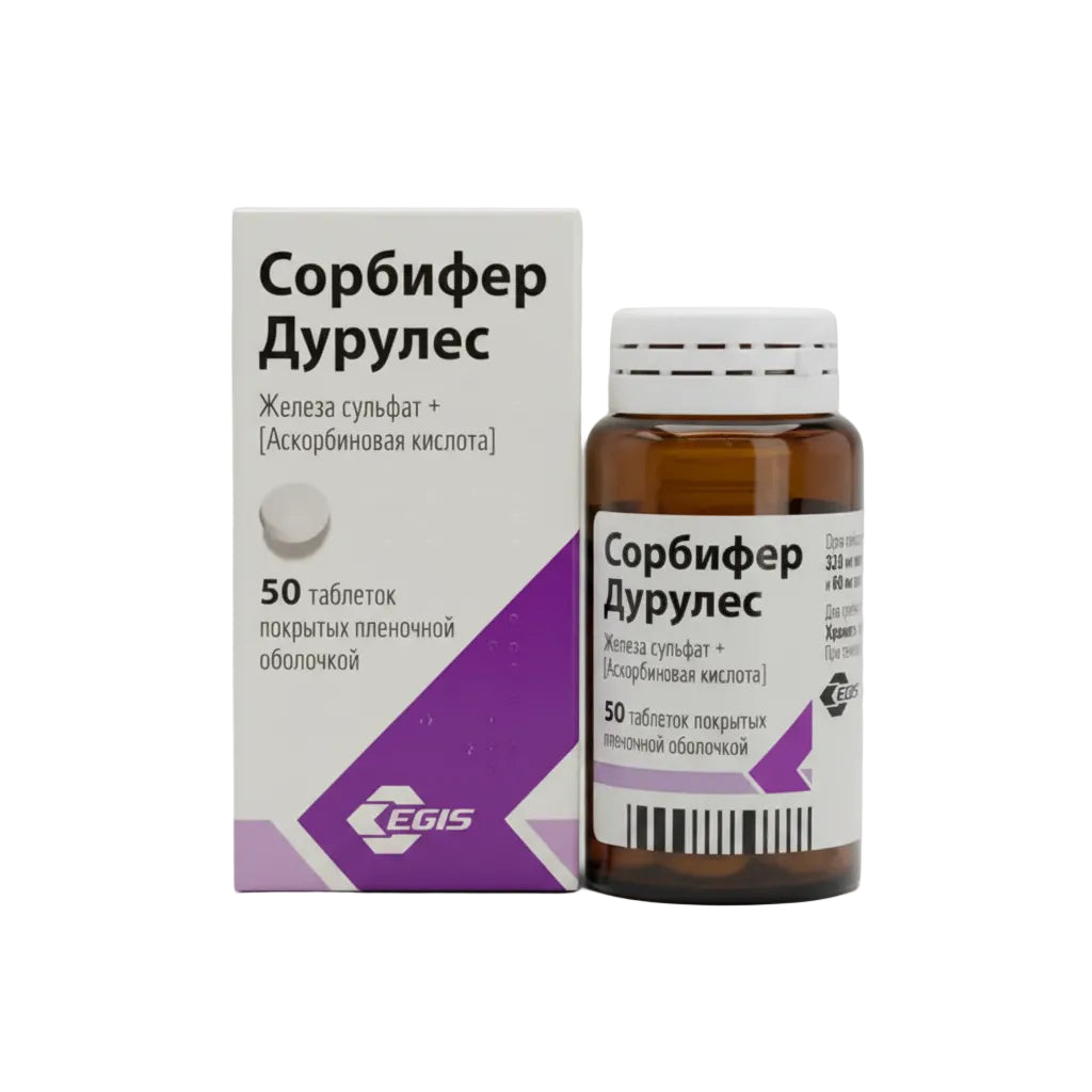 Սորբիֆեր Դուրուլես դհտ. 100մգ 50հատ