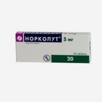Норколут 5мг 20шт.