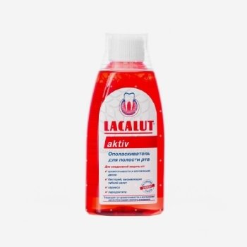 Ополаскиватель Lacalut Aktive 300мл
