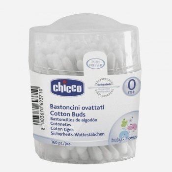 Chicco ватные палочки 160шт.