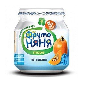Фруто Няня пюре из тыквы 80г 5+