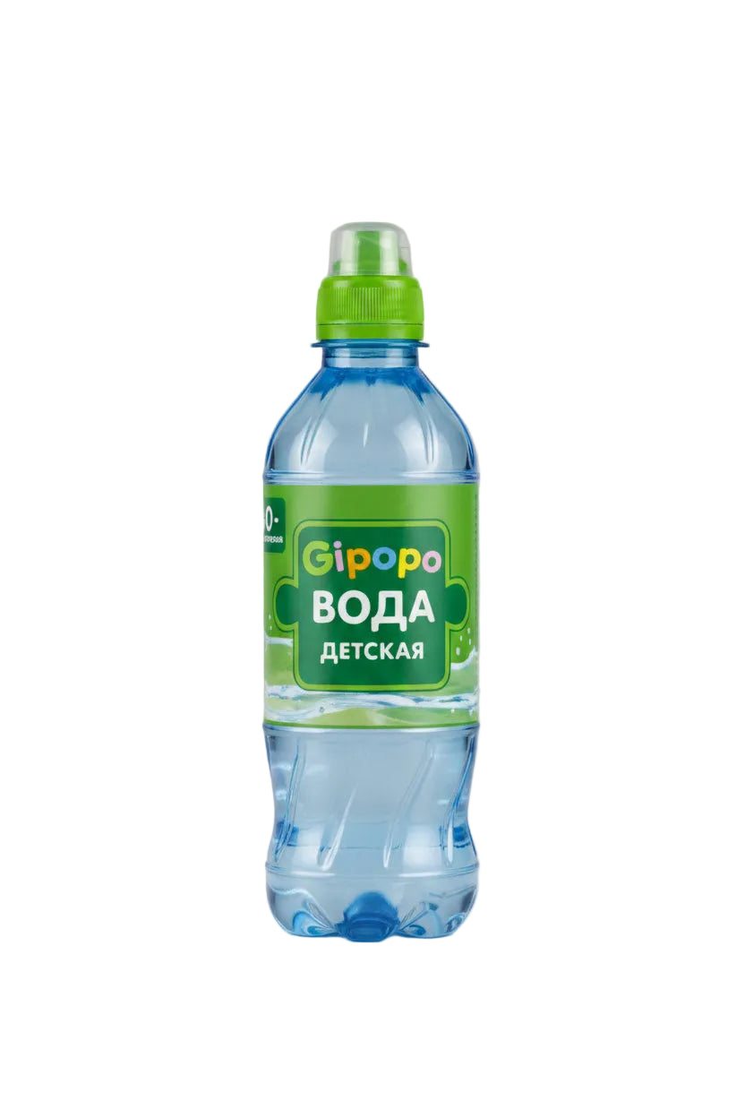 GIPOPO вода бейби 0.33л 0+ -,