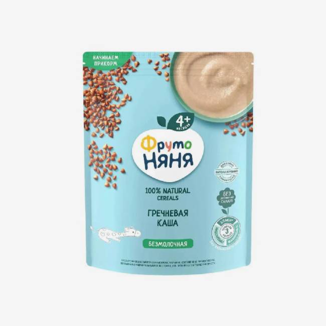 Fruto Nyanya buckwheat porridge without milk 4 months 200g -,