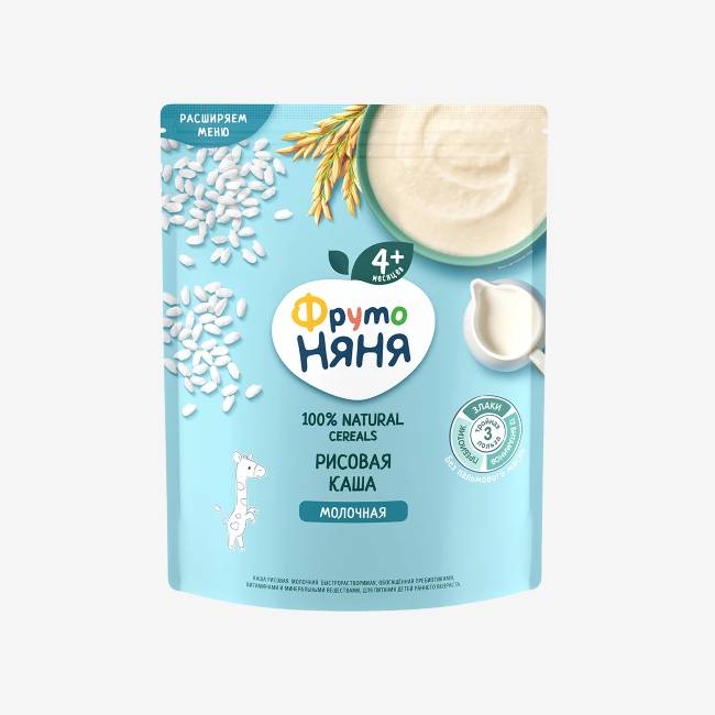 -, Fruto Nyanya rice milk porridge 4 months 200g -,