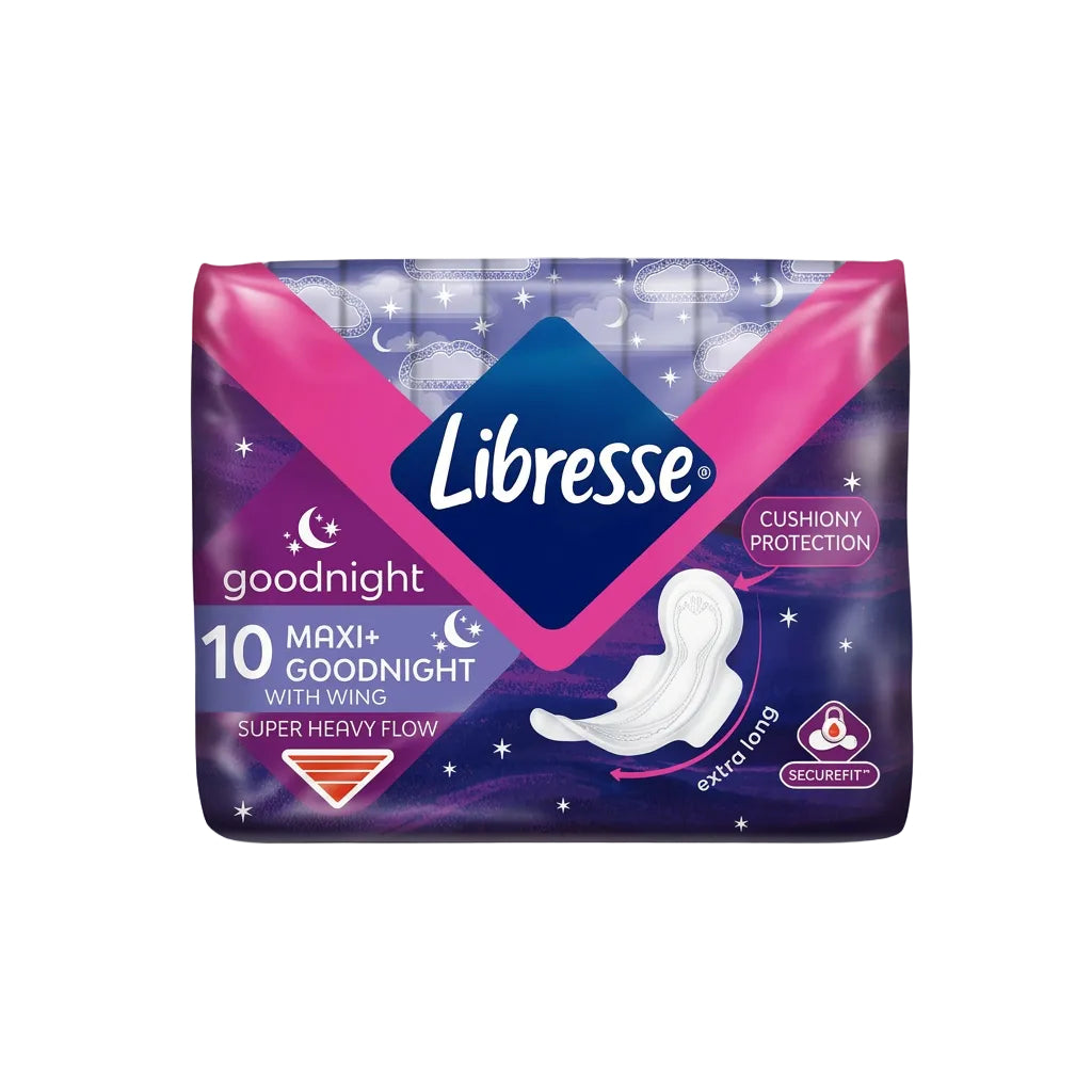 Libresse Maxi Goodnight հիգիենիկ միջադիր 10հատ