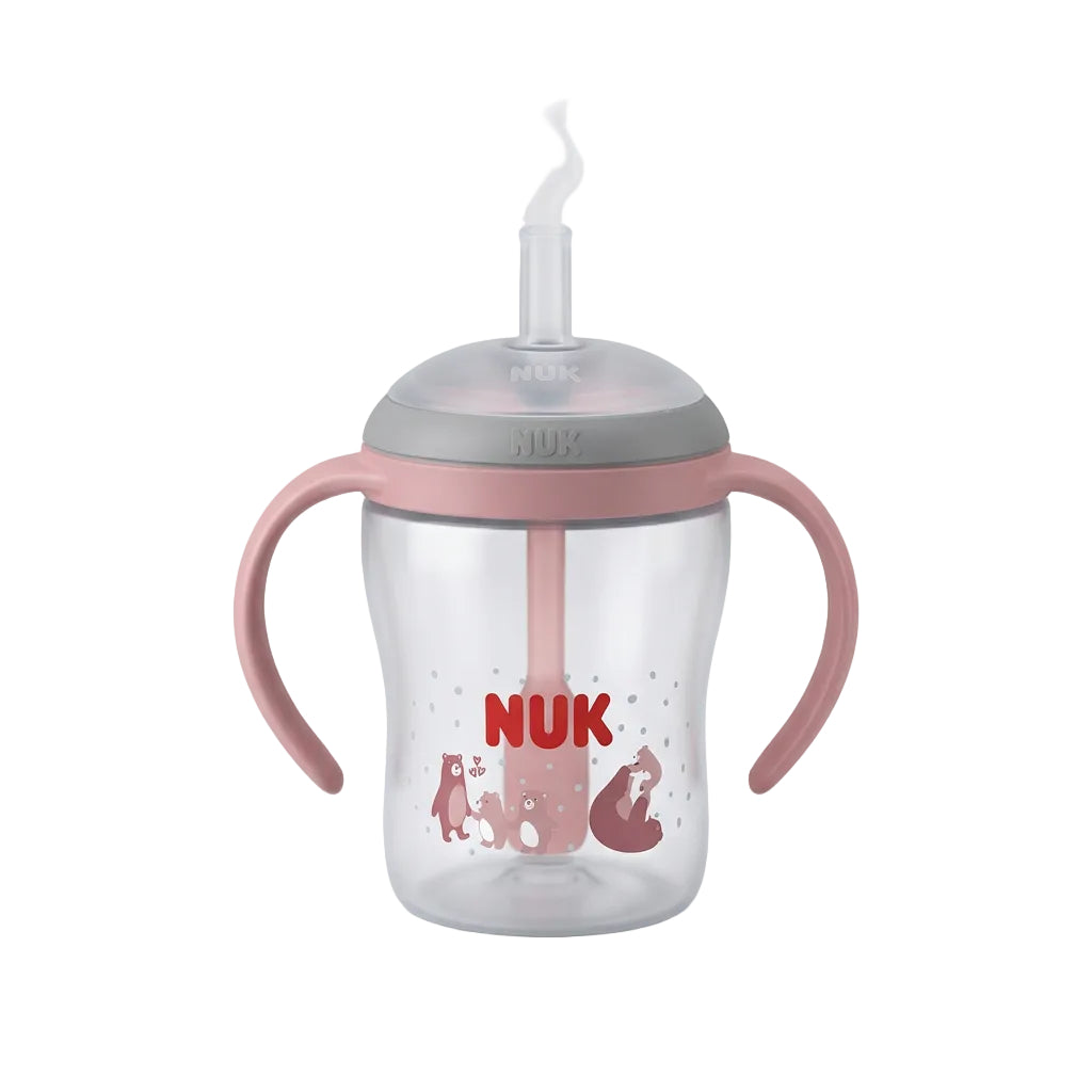 NUK поильник с ручками, 150 мл, 8+ мес.