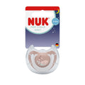 NUK  пустышка из силикона 0-6м Star Night