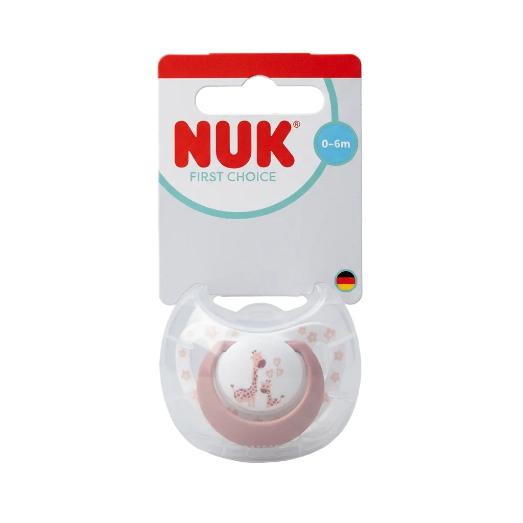 NUK FC пустышка силиконовая 0–6 месяцев, 1 шт.