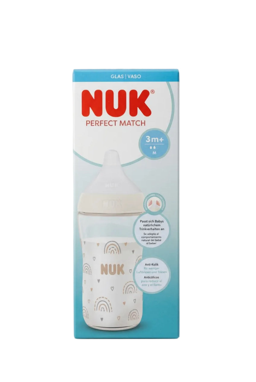 Бутылочка для кормления NUK 230 мл, 3+ мес.