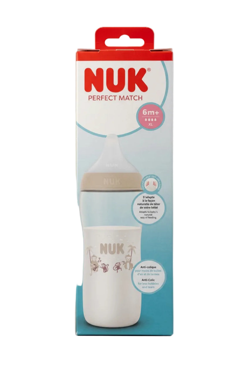 Бутылочка для кормления NUK PM+ 360 мл, 6+ мес.